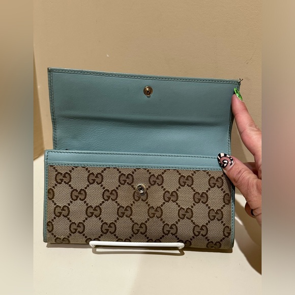 Gucci Mono Bow Continental Wallet - Picture 5 of 11